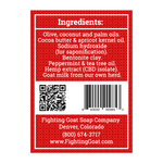 Goat Milk, Bentonite Clay, Peppermint & Hemp Oil Soap - 2.5 oz Bar